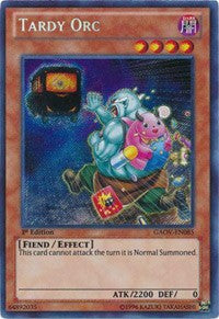 Tardy Orc [GAOV-EN085] Secret Rare | Exor Games Dartmouth