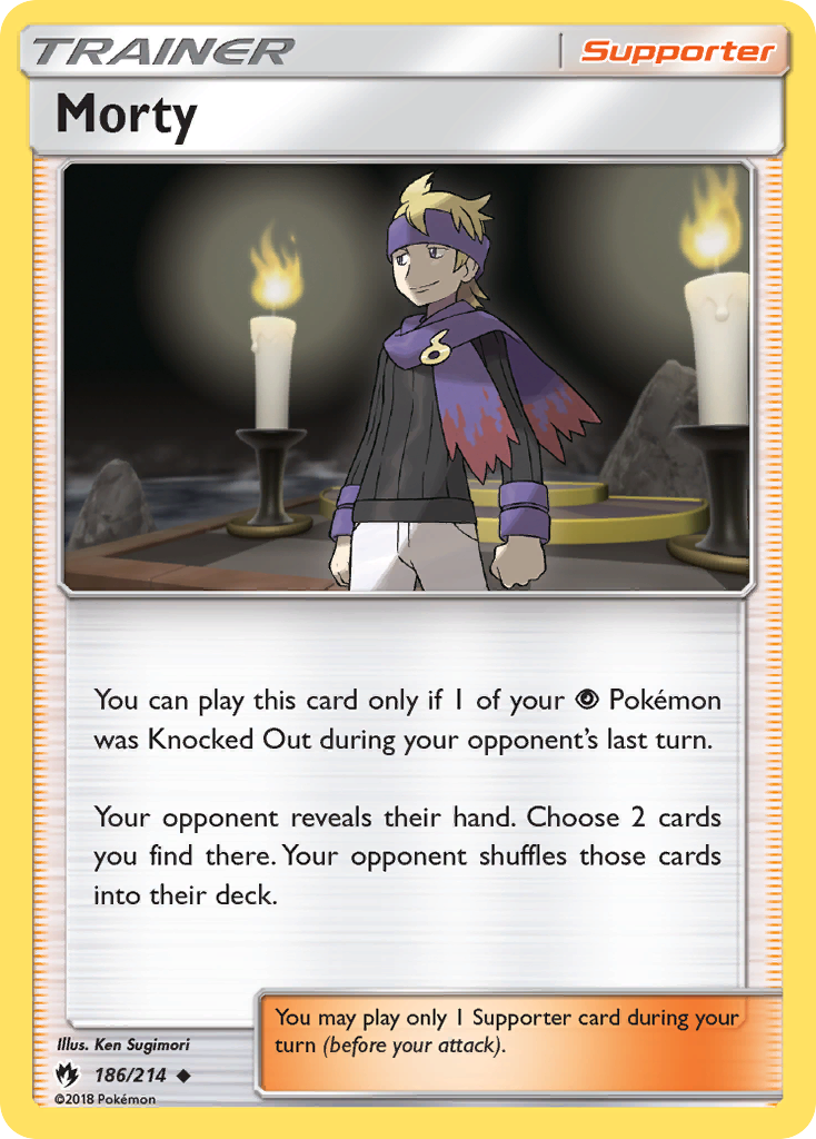 Morty (186/214) [Sun & Moon: Lost Thunder] | Exor Games Dartmouth