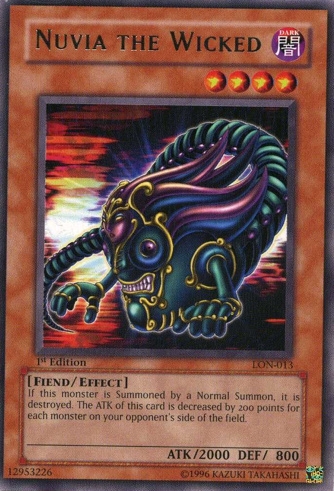Nuvia the Wicked [LON-013] Rare | Exor Games Dartmouth