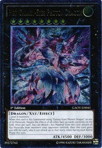 Neo Galaxy-Eyes Photon Dragon (UTR) [GAOV-EN041] Ultimate Rare | Exor Games Dartmouth