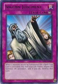 Solemn Judgment [BP01-EN047] Rare | Exor Games Dartmouth