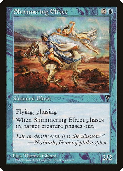 Shimmering Efreet [Visions] | Exor Games Dartmouth