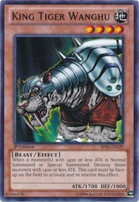 King Tiger Wanghu [BP01-EN129] Common | Exor Games Dartmouth