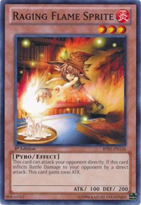 Raging Flame Sprite [BP01-EN136] Common | Exor Games Dartmouth