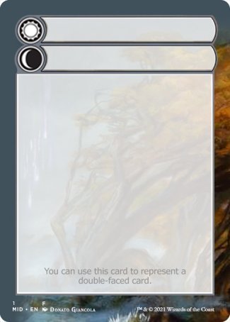 Helper Card (1/9) [Innistrad: Midnight Hunt Tokens] | Exor Games Dartmouth