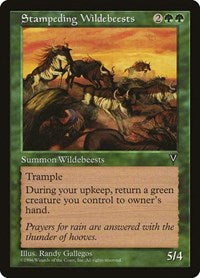 Stampeding Wildebeests [Visions] | Exor Games Dartmouth