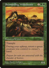 Stampeding Wildebeests [Visions] | Exor Games Dartmouth