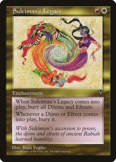 Suleiman's Legacy [Visions] | Exor Games Dartmouth