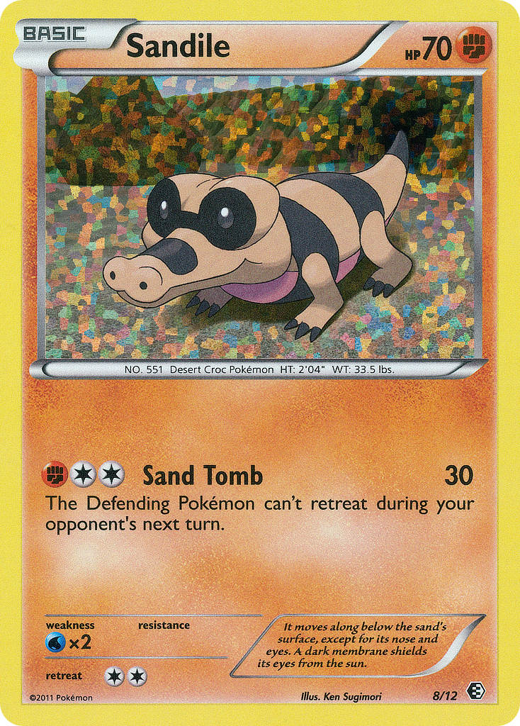 Sandile (8/12) [McDonald's Promos: 2011 Collection] | Exor Games Dartmouth