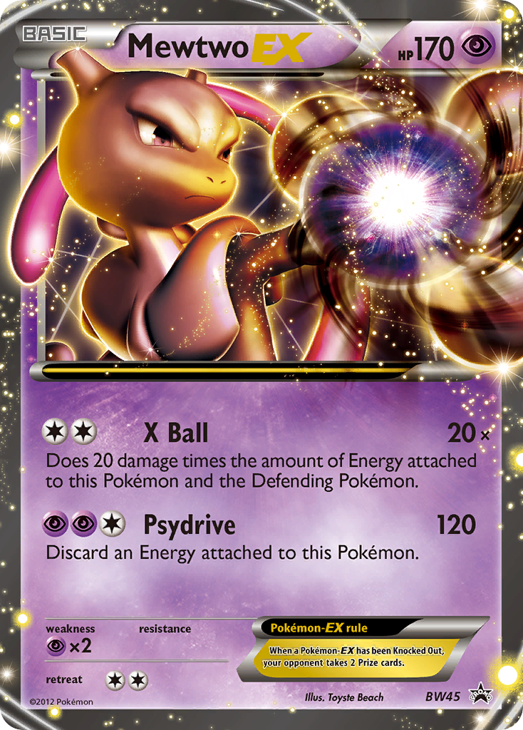 Mewtwo EX (BW45) [Black & White: Black Star Promos] | Exor Games Dartmouth