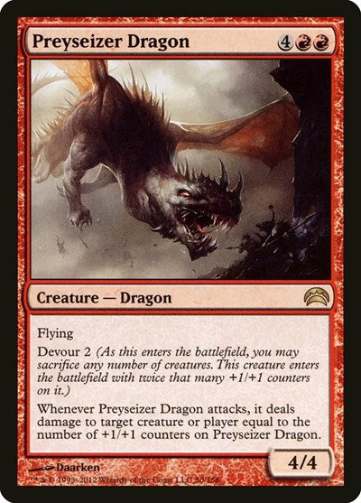 Preyseizer Dragon [Planechase 2012] | Exor Games Dartmouth