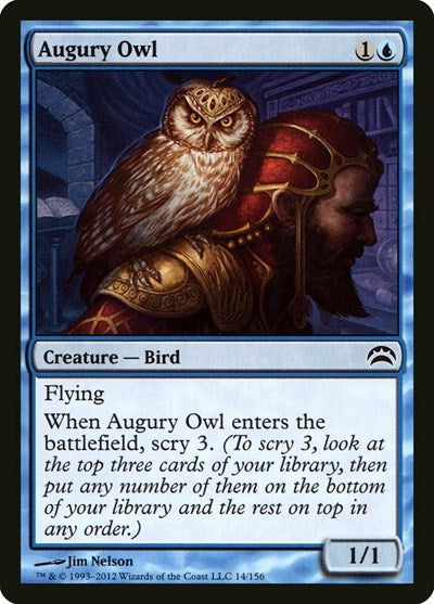 Augury Owl [Planechase 2012] | Exor Games Dartmouth