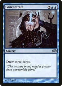 Concentrate [Planechase 2012] | Exor Games Dartmouth