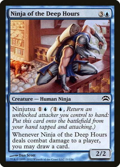 Ninja of the Deep Hours [Planechase 2012] | Exor Games Dartmouth