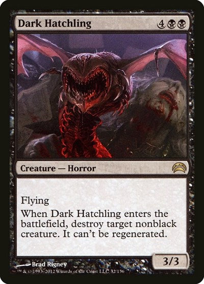 Dark Hatchling [Planechase 2012] | Exor Games Dartmouth