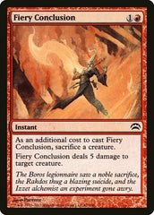 Fiery Conclusion [Planechase 2012] | Exor Games Dartmouth