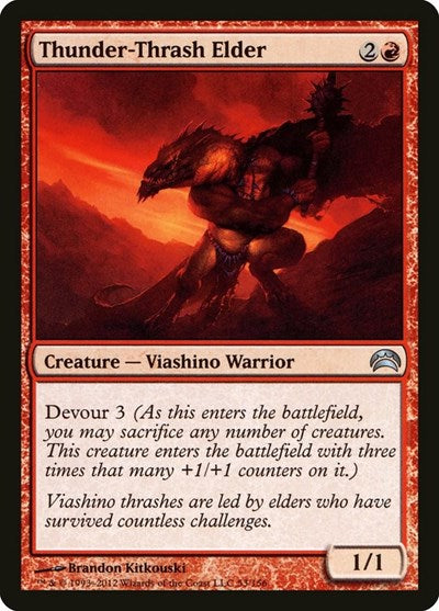 Thunder-Thrash Elder [Planechase 2012] | Exor Games Dartmouth