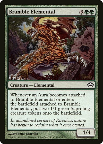 Bramble Elemental [Planechase 2012] | Exor Games Dartmouth