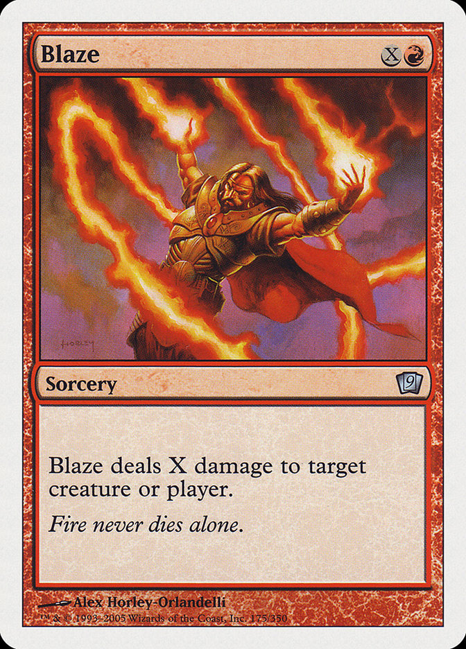 Blaze [Ninth Edition] | Exor Games Dartmouth