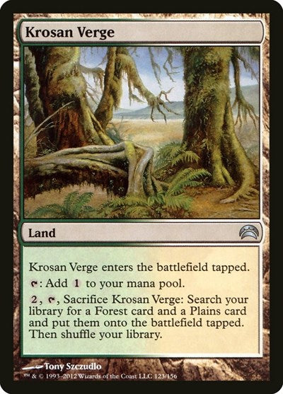 Krosan Verge [Planechase 2012] | Exor Games Dartmouth