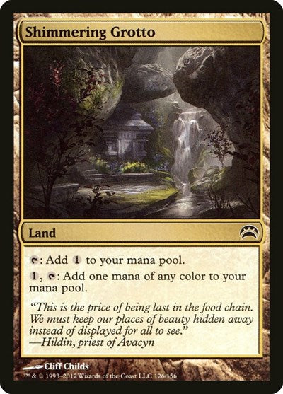 Shimmering Grotto [Planechase 2012] | Exor Games Dartmouth