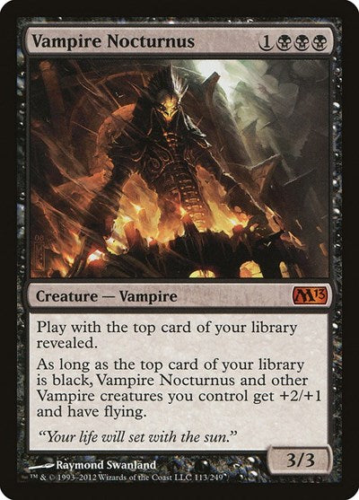 Vampire Nocturnus [Magic 2013] | Exor Games Dartmouth