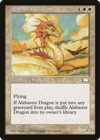 Alabaster Dragon [Weatherlight] | Exor Games Dartmouth