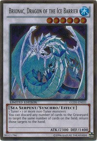 Brionac, Dragon of the Ice Barrier [GLD5-EN031] Gold Rare | Exor Games Dartmouth