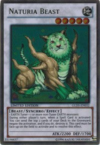 Naturia Beast [GLD5-EN032] Gold Rare | Exor Games Dartmouth