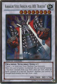 Karakuri Steel Shogun mdl 00X Bureido [GLD5-EN035] Gold Rare | Exor Games Dartmouth