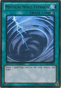 Mystical Space Typhoon [GLD5-EN038] Ghost/Gold Rare | Exor Games Dartmouth