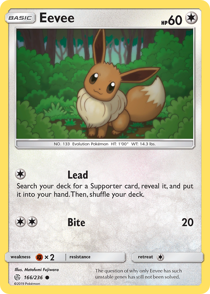 Eevee (166/236) [Sun & Moon: Cosmic Eclipse] | Exor Games Dartmouth