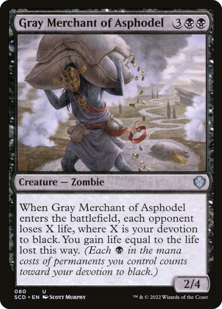 Gray Merchant of Asphodel [Starter Commander Decks] | Exor Games Dartmouth