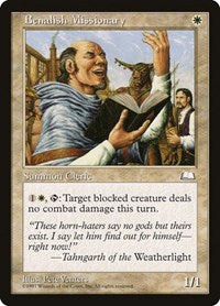 Benalish Missionary [Weatherlight] | Exor Games Dartmouth