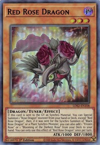 Red Rose Dragon (Purple) [LDS2-EN108] Ultra Rare | Exor Games Dartmouth