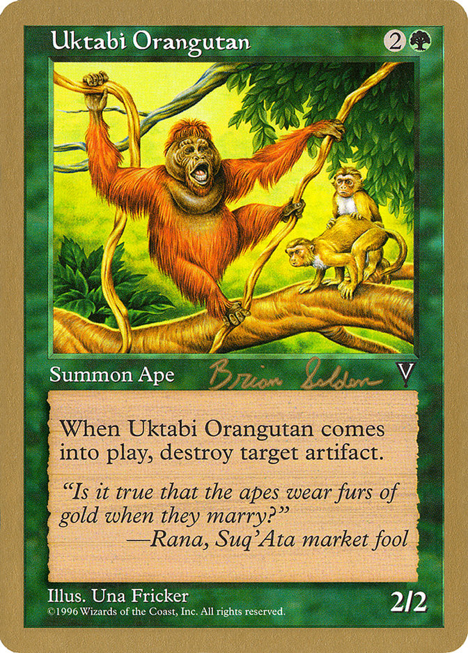 Uktabi Orangutan (Brian Selden) [World Championship Decks 1998] | Exor Games Dartmouth