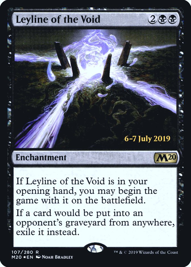 Leyline of the Void  [Core Set 2020 Prerelease Promos] | Exor Games Dartmouth