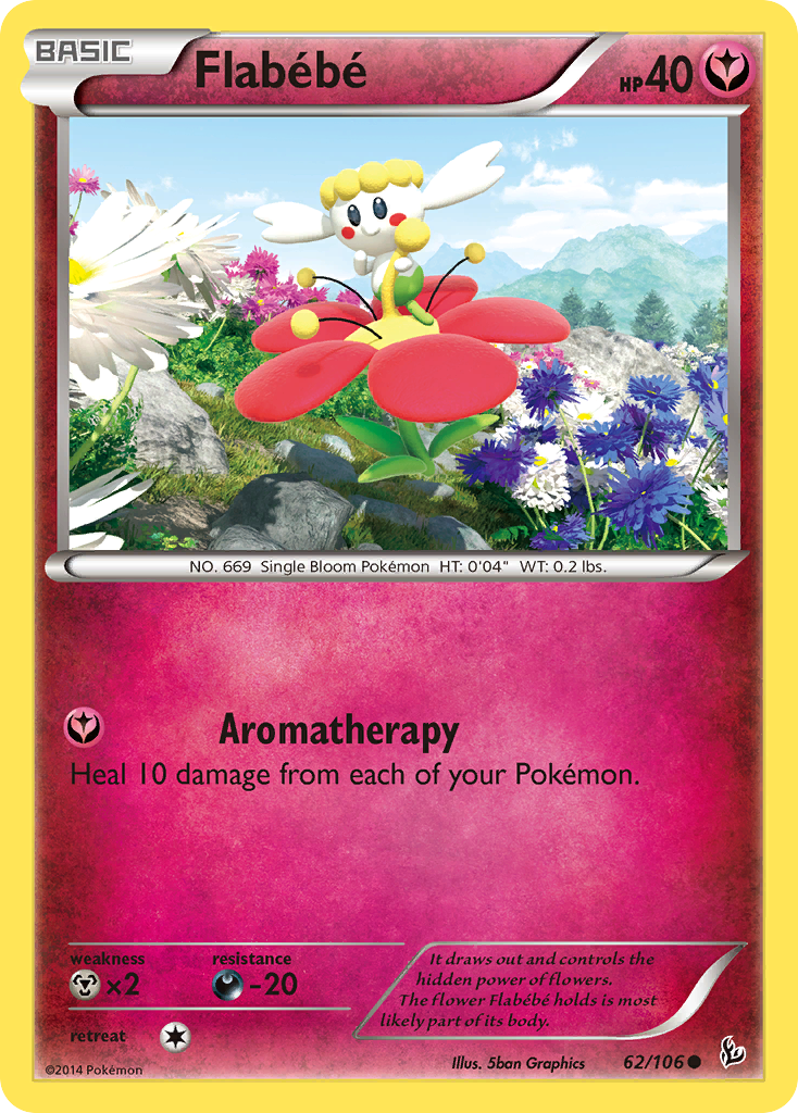 Flabebe (62/106) [XY: Flashfire] | Exor Games Dartmouth