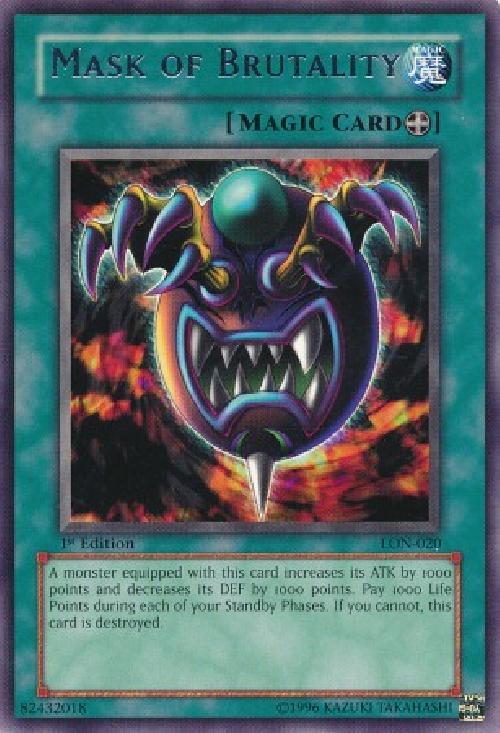 Mask of Brutality [LON-020] Rare | Exor Games Dartmouth