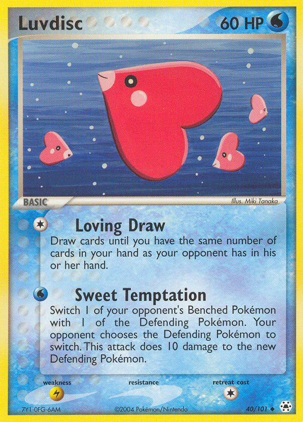 Luvdisc (40/101) [EX: Hidden Legends] | Exor Games Dartmouth