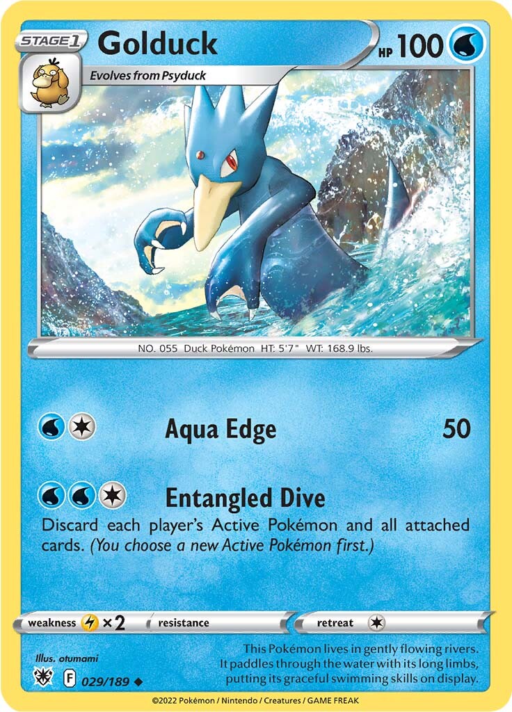 Golduck (029/189) [Sword & Shield: Astral Radiance] | Exor Games Dartmouth