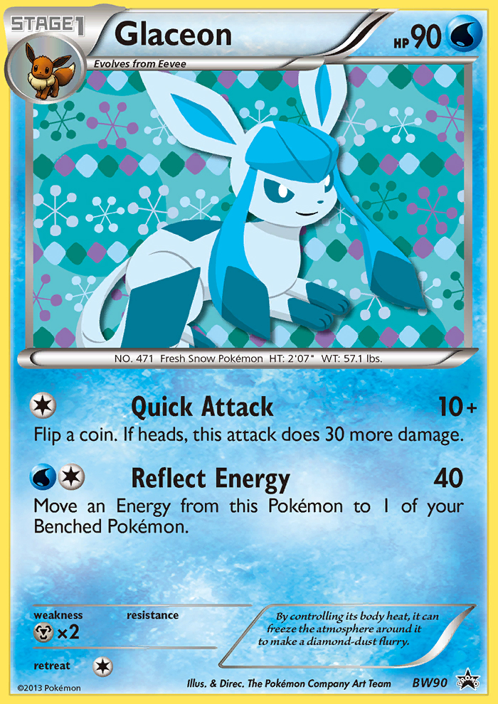 Glaceon (BW90) [Black & White: Black Star Promos] | Exor Games Dartmouth