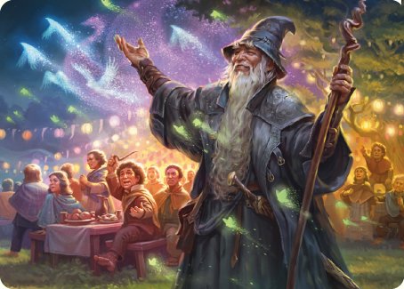 Gandalf, Friend of the Shire Art Card [The Lord of the Rings: Tales of Middle-earth Art Series] | Exor Games Dartmouth