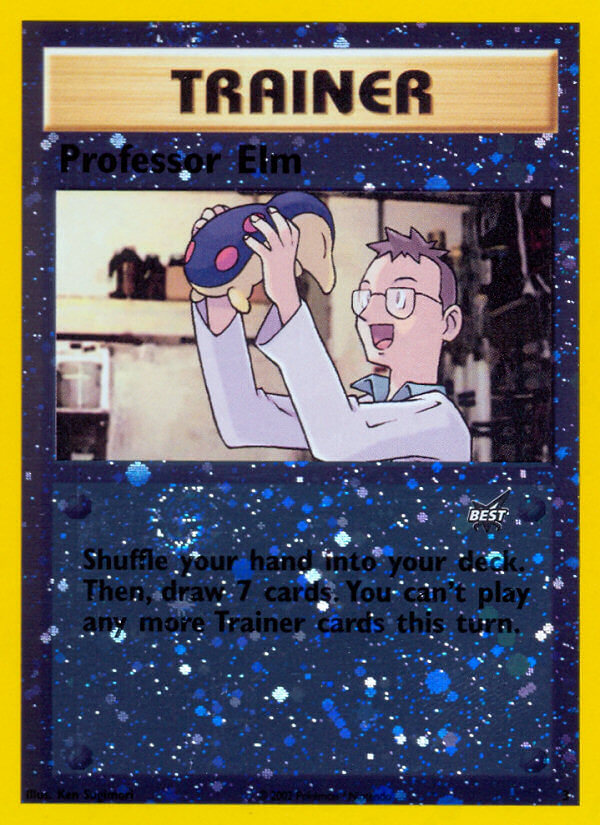 Professor Elm (3) [Best of Promos] | Exor Games Dartmouth