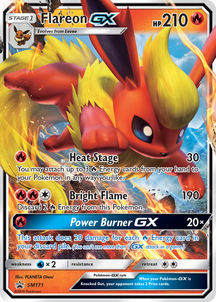 Flareon GX (SM171) [Sun & Moon: Black Star Promos] | Exor Games Dartmouth