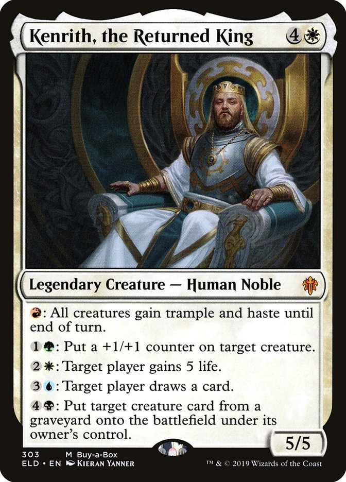 Kenrith, the Returned King (Buy-A-Box) [Throne of Eldraine Promos] | Exor Games Dartmouth