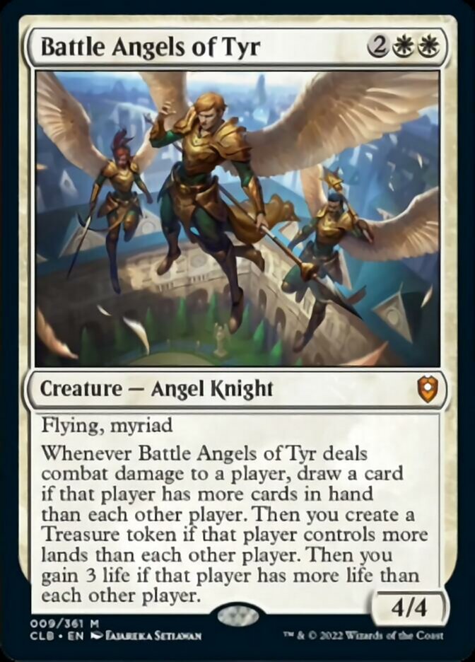 Battle Angels of Tyr [Commander Legends: Battle for Baldur's Gate] | Exor Games Dartmouth