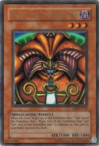 Exodia the Forbidden One [LOB-EN124] Ultra Rare | Exor Games Dartmouth