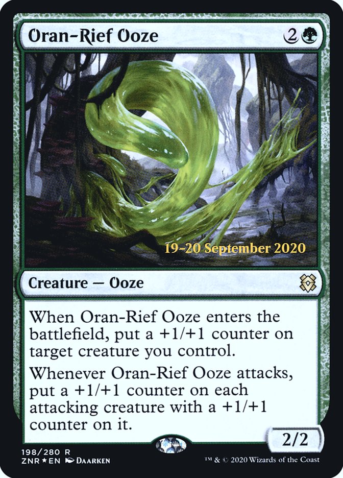 Oran-Rief Ooze  [Zendikar Rising Prerelease Promos] | Exor Games Dartmouth