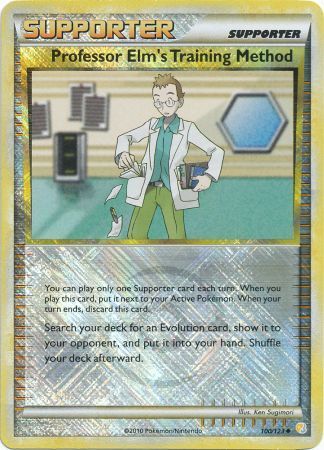 Professor Elm's Training Method (100/123) (League Promo) [HeartGold & SoulSilver: Base Set] | Exor Games Dartmouth